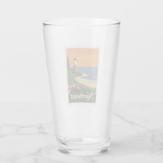 Macy's Blume Show | Nordost Glas (Rückseite)