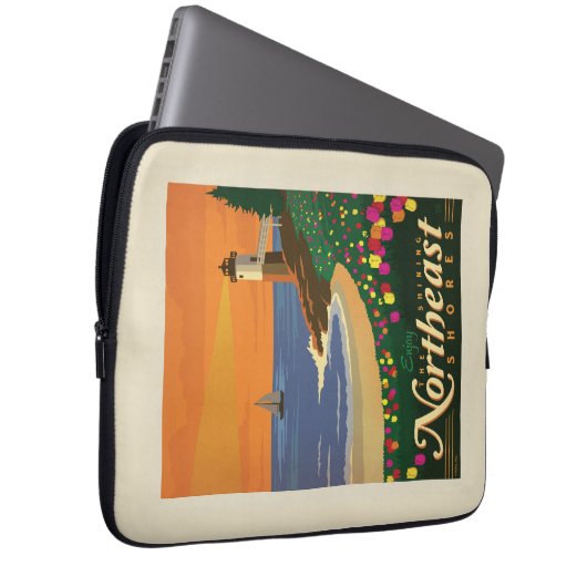 Macy's Blume Show | Nordost Laptopschutzhülle (Vorne Rechts)