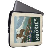 Macy's Blume Show|Rockies Laptopschutzhülle (Vorne Rechts)