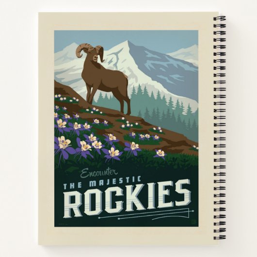 Macy's Blume Show|Rockies Notizblock (Rückseite)