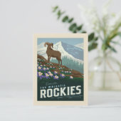 Macy's Blume Show|Rockies Postkarte (Stehend Vorderseite)