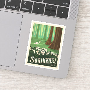 Macy's Blume Show   Südosten Aufkleber