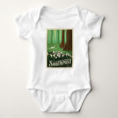 Macy's Blume Show | Südosten Baby Strampler (Vorderseite)