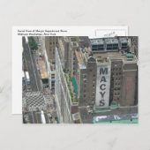 Macy's Department Store Postkarte (Vorne/Hinten)