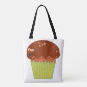 Mad about a riesenviel Muffin Cartoon Fun Tasche (Rückseite)