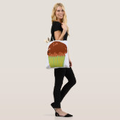 Mad about a riesenviel Muffin Cartoon Fun Tasche (Am Model)