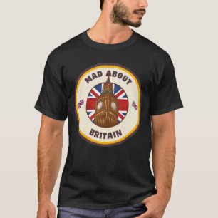 Mad About Britain Big Ben Dark T-Shirt
