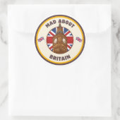 Mad About Britain Big Ben Sticker (Tasche)