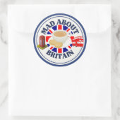 Mad About Britain Sticker (Tasche)