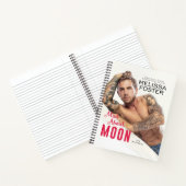 Mad About Moon Notebook - 8,5" l x 11" w Notizblock (Innenseite)