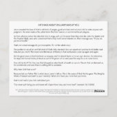 Mad About You (SJNS) Postkarte (Rückseite)