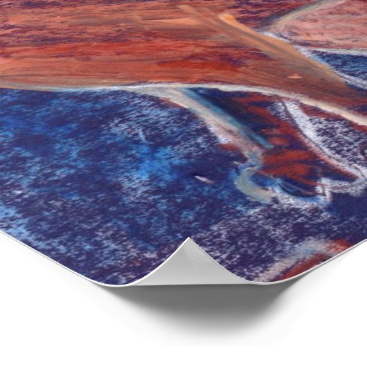 Mad als März Hare Poster (Ecke)