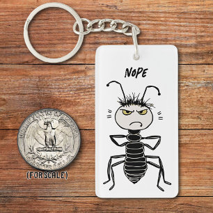 Mad Ant Insect Zeichne Sarcastic Phrase Bag Charm Schlüsselanhänger