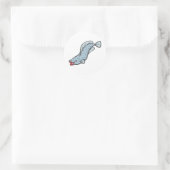 Mad Arapaima Freshwater Fish Runder Aufkleber (Tasche)