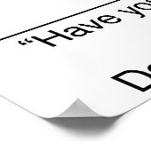 Mad as Haddock Poster (Ecke)