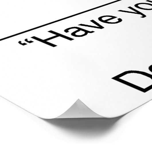 Mad as Haddock Poster (Ecke)