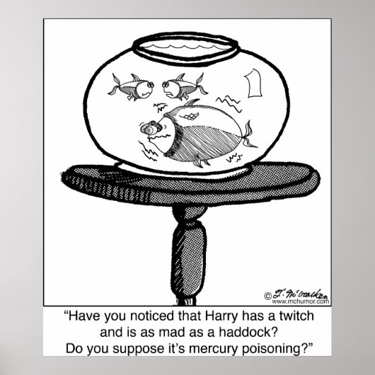 Mad as Haddock Poster (Vorne)