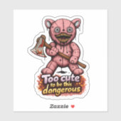 🐻💢 "Mad Bear Energy" Sticker 🎯🔥 (Blatt)