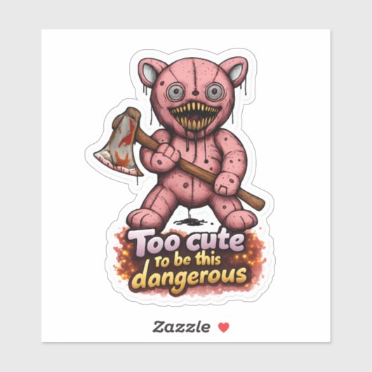 🐻💢 "Mad Bear Energy" Sticker 🎯🔥 (Blatt)