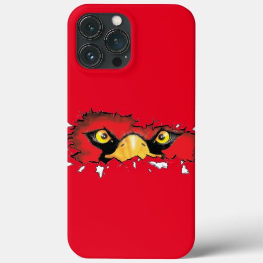 "Mad Cardinal" Case-Mate iPhone Hülle (Rückseite)