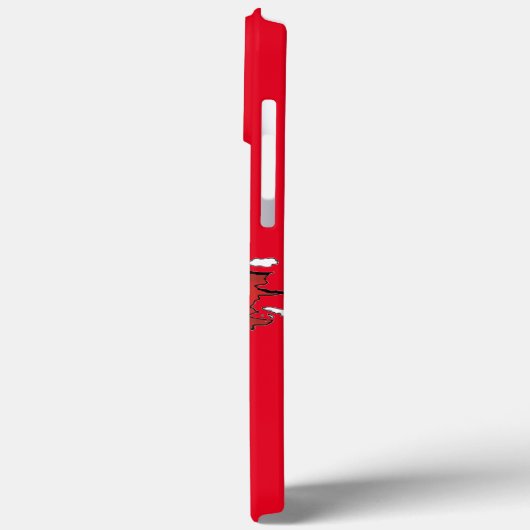 "Mad Cardinal" Case-Mate iPhone Hülle (Rückseite / Links)