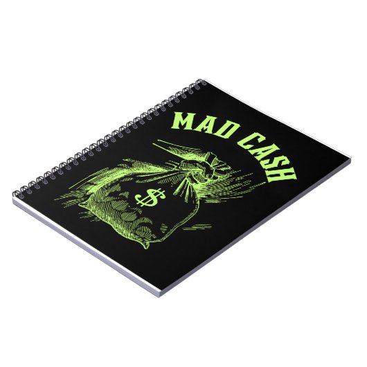 Mad Cash Notizblock (Linke Seite)