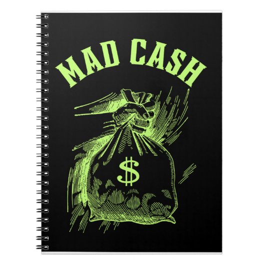 Mad Cash Notizblock (Vorderseite)