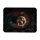 Mad Cat Flexible Foto Magnet (Horizontal)