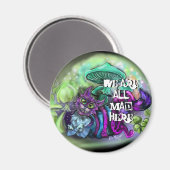 Mad Cat Magnet (Vorderseite/Rückseite)