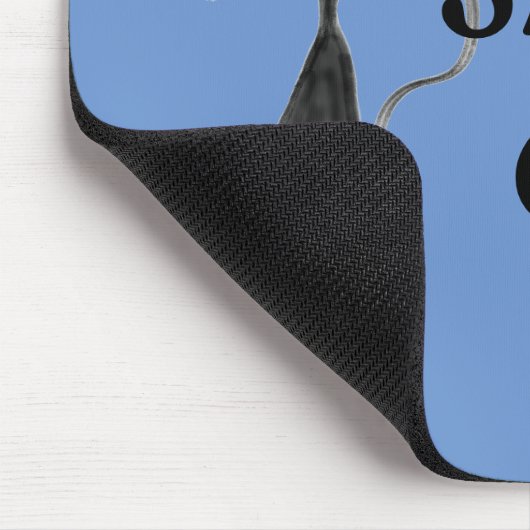 Mad Cat Mouse Pad von Sommer Hamilton Mousepad (Ecke)