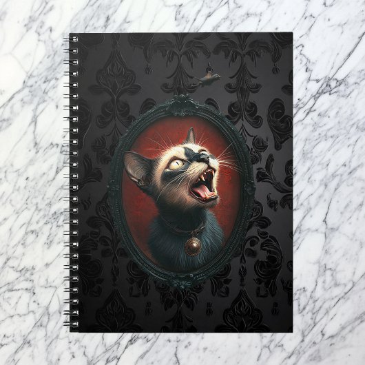 Mad Cat Spiral Notebook Notizblock