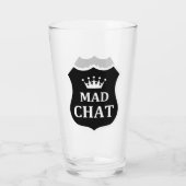 Mad Chat Glass Glas (Rückseite)