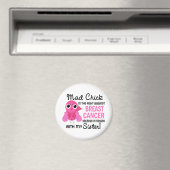 Mad Chick 2 Brustkrebs Schwester Magnet (In Situ (Geschirrspüler))