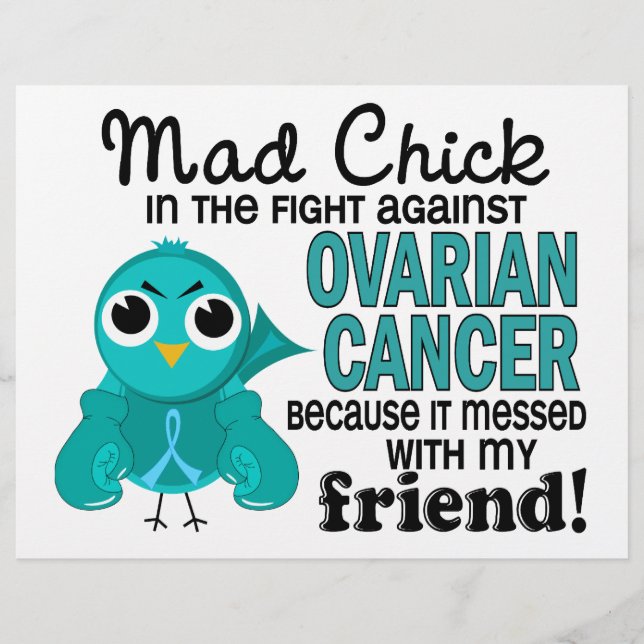 Mad Chick 2 Friend Ovarialkarzinom (Vorderseite)