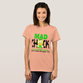 Mad Chick im Kampf gegen das Lymphom T-Shirt (Vorne ganz)