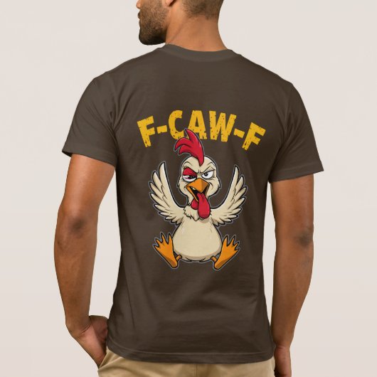 Mad Chicken Attitude Graphic Tee (Rückseite)