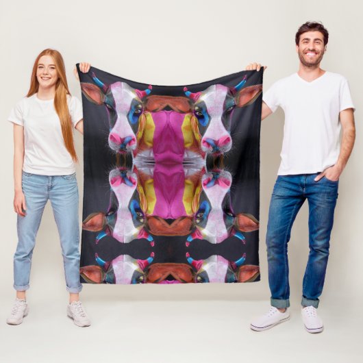 Mad Cow Fleecedecke (Beispiel)