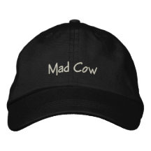 Mad Cow Funny Cap / Hat