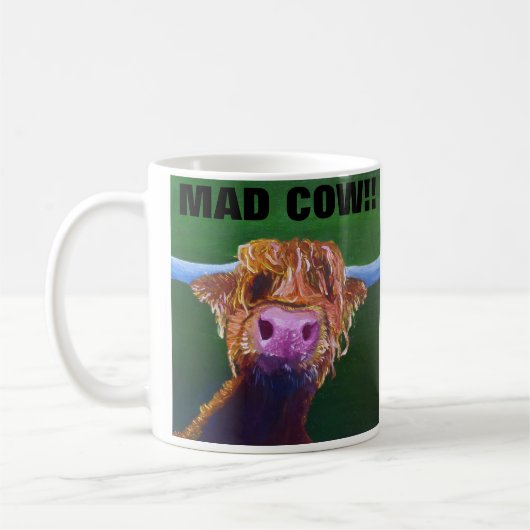 Mad Cow Tasse (Links)