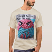 Mad Crochet Speed Ball T-Shirt (Vorderseite)