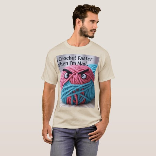 Mad Crochet Speed Ball T-Shirt (Vorne ganz)