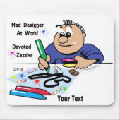 Mad Designer Mouse Pad Mousepad (Vorne)
