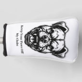   Mad Dog Fun-Loving Golfer Golf Headcover (Vorderseite)