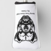   Mad Dog Fun-Loving Golfer Golf Headcover (Rotieren 90)