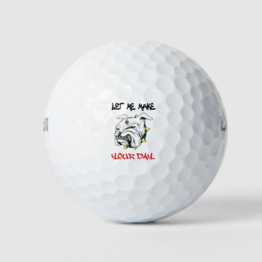 Mad Dog Golfball (Vorderseite)