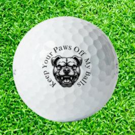 Mad Dog Golfers Golfball