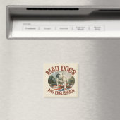 Mad Dogs & Engländer Magnet (In Situ (Geschirrspüler))