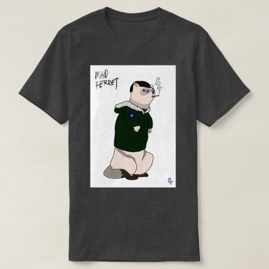MAD FERRET Indie T-Shirt (Design vorne)