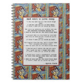 Mad Girl's Liebe Song Notizblock (Vorderseite)