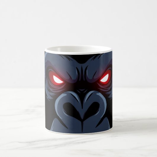 Mad Gorilla Kaffeetasse (Mittel)